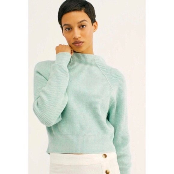 Free People Sweaters - Free People Too Good Sweater Mock Neck Size Small